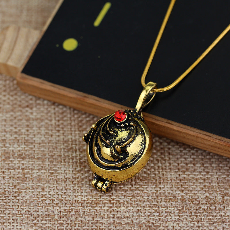 Vampire Diaries Inspired Necklace with Verbena Charm